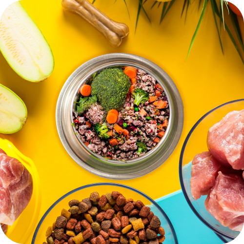 Meal photo from above